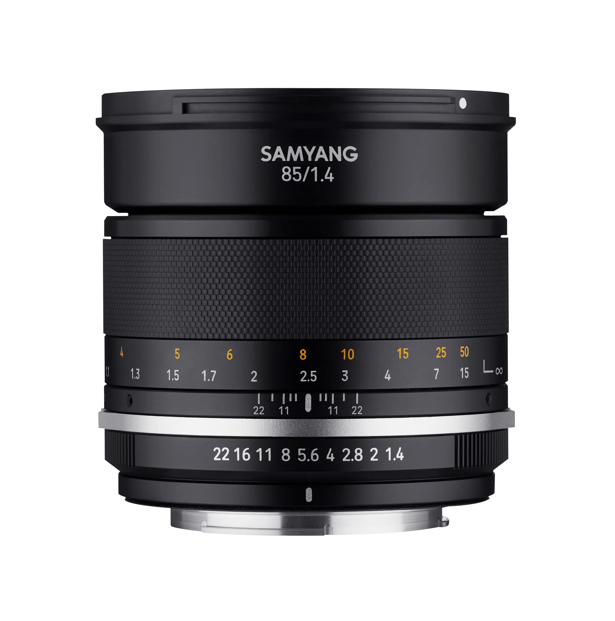 Samyang MF 85mm F1.4 MK2 Manual Focus Lens for Canon EF Black