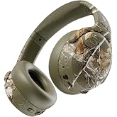 Skullcandy Crusher ANC 2 Wireless Headphones - Realtree Edge Colors Drab | Multi-Sensory Crusher Bass, Over-Ear Fit, Noise Cancelling, 60 Hours Battery, Working Out, Gym, Travel, Study, Music, Gaming