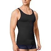 MOLUTAN Compression Shirt Men Tank Top Undershirt Slimming Body Shapewear Tummy Control Gynecomastia Sleeveless