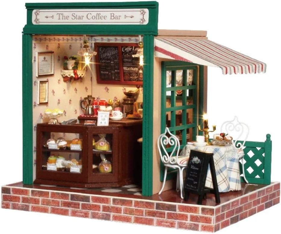 Best Miniature Coffee House Building Kits Home Studio