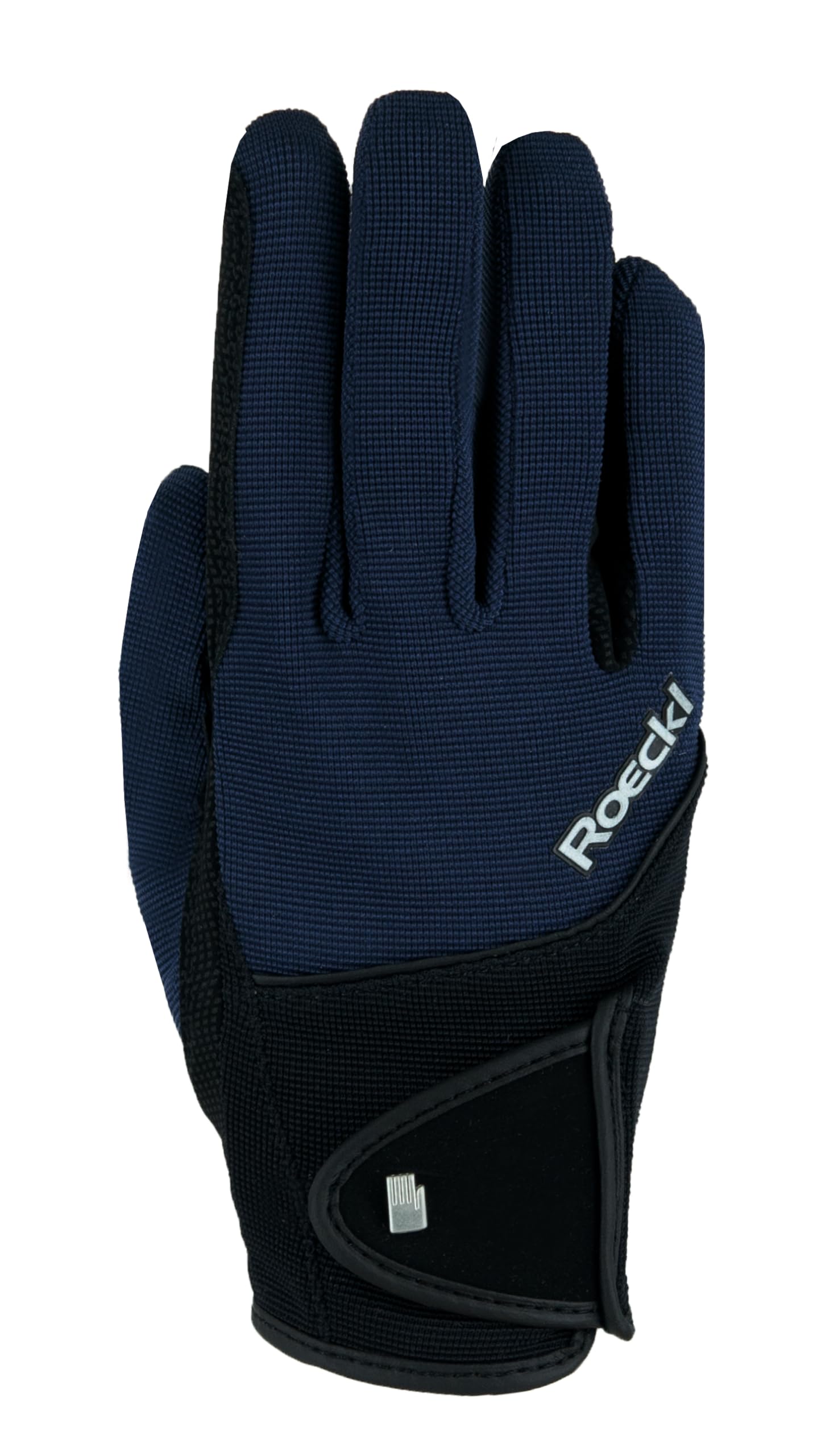 Roeckl Sports equestrian gloves MILANO, summer riding glove, navy blue 10.5