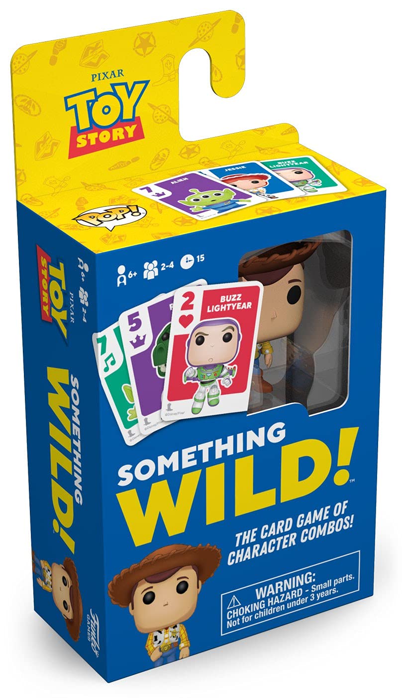 Funko Something Wild Family Card - Toy Story Disney(Includes Collectable Mini POP!) Ideal For Children Ages 6 And Up - Fun For The Whole Family Board Game 49354