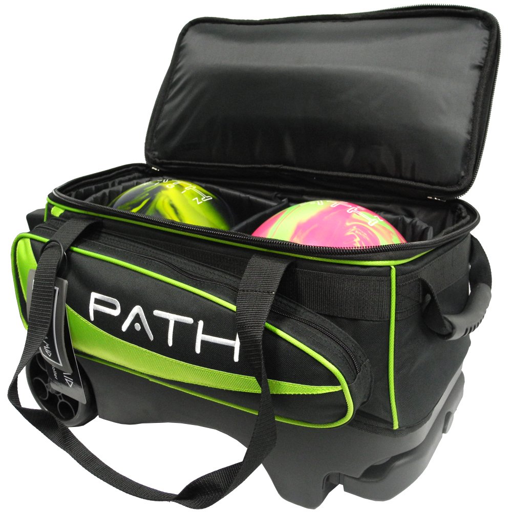 Galleon Pyramid Path Premium Deluxe Double Roller Bowling Bag