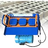 Cement Block Forming Machine, Brick Making, Multiple Molds Optional, 23kn Pressure, 45s Fast, 30 Bricks/H, Suitable for Home Use, Farm Manufacturing(H6)