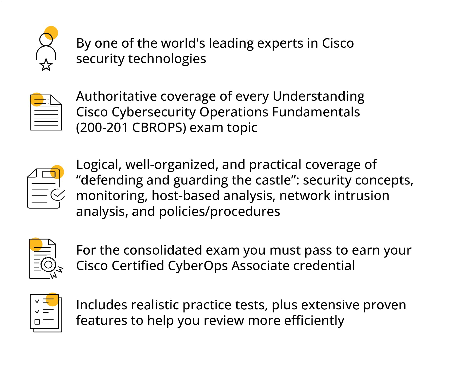 Pearson Cisco CyberOps Associate CBROPS 200-201 Official Cert Guide, 1/e 2