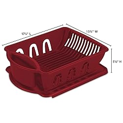 Sterilite 2 Piece Sink Set, With Drainboard for