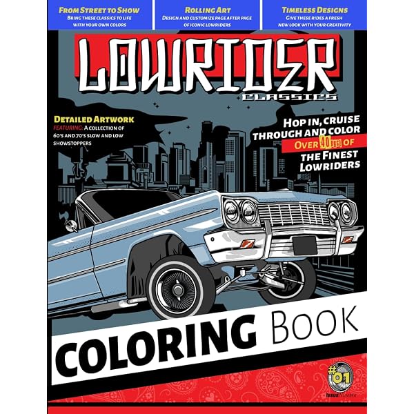 Amazon.com: Lowrider: Coloring Book: 9798861357807: Activity Books