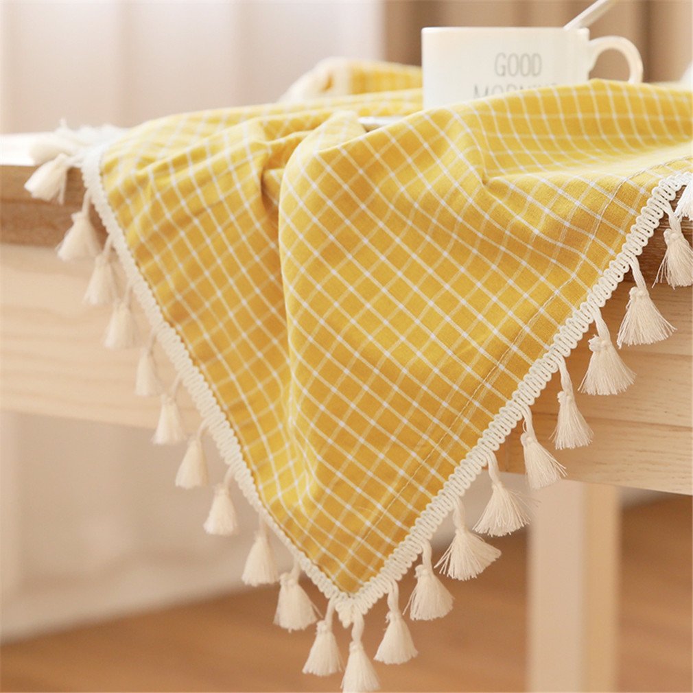 Best dark yellow table cloth