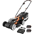 Worx WG779 40V Power Share 4.0Ah 14" Cordless Lawn Mower (Batteries & Charger Included)