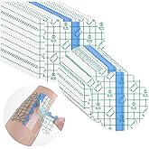 50 Pcs Waterproof Adhesive Bandages Transparent Stretch Tattoo Aftercare Bandage,Protective Waterproof Film Dressing Cover Tape for Wound Dressing, Swimming, Shower (4 x 4 Inch Round,Square)