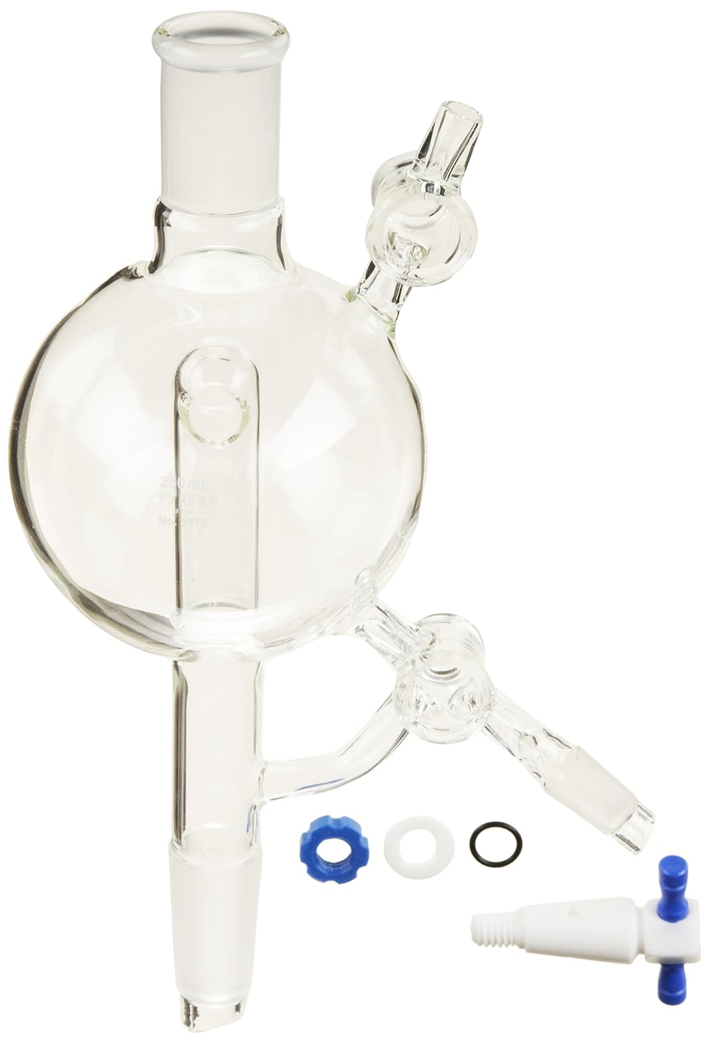 Corning Pyrex Borosilicate Glass Solvent Still Head Distilling