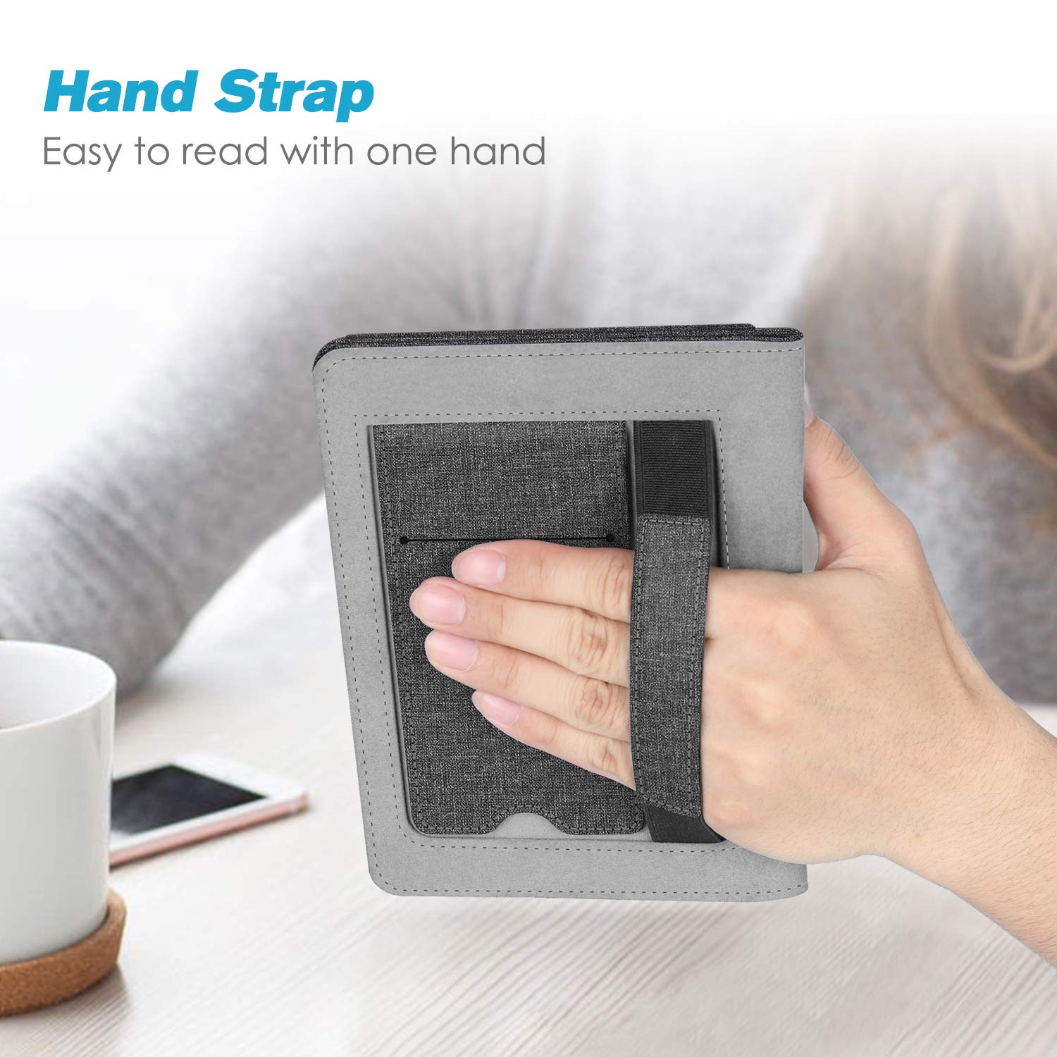 For Amazon Kindle Paperwhite 10th Gen 2018 Stand Case Sleeve Cover w