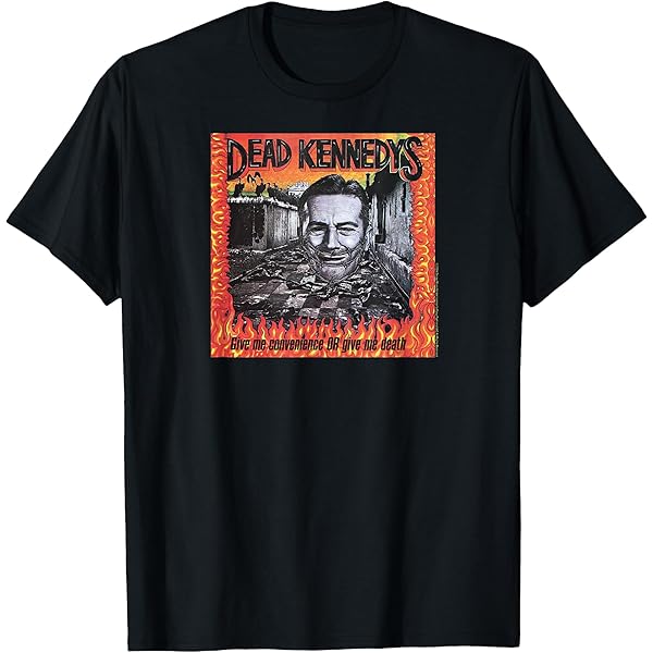 Amazon.com: Dead Kennedys T Shirt California Uber Alles Band Logo