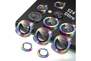 SAE&SVNG Crazylens [5+5] Camera Lens Protector for Samsung Galaxy S24 Ultra, Titanium Military-Grade Drop Protection, 99.99% Light Transmittance, for Samsung Galaxy S24 Ultra Screen Protector Lens Protector