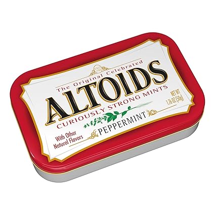 Altoids Peppermint Pfefferminz Bonbons 50g Amazon De Lebensmittel Getranke