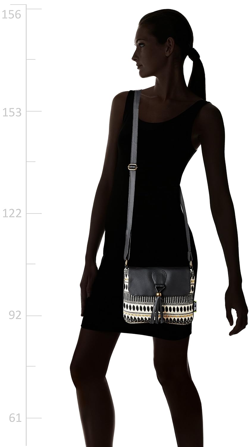 kanvas katha sansa women's tote bag (black) (kksnjq025)