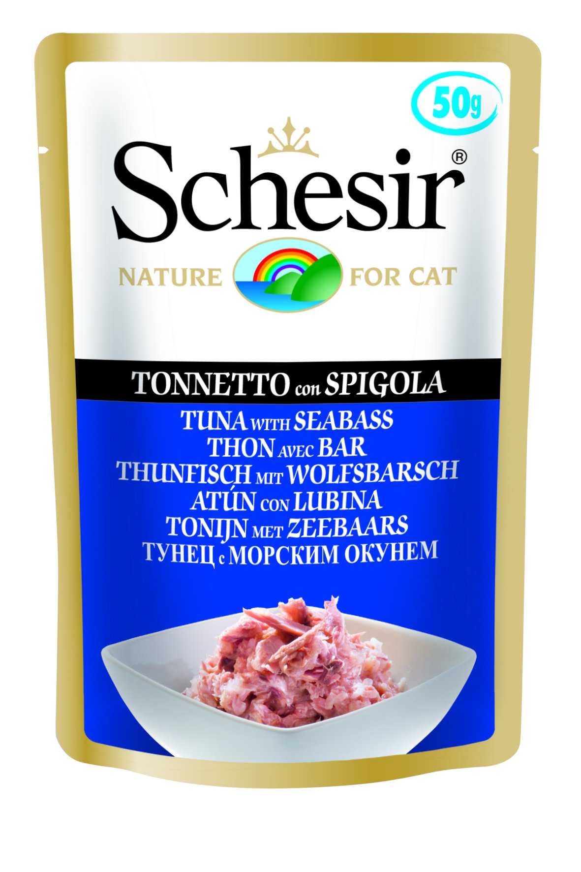 Schesir Tuna 0103201 Cat with Bass, 50 g