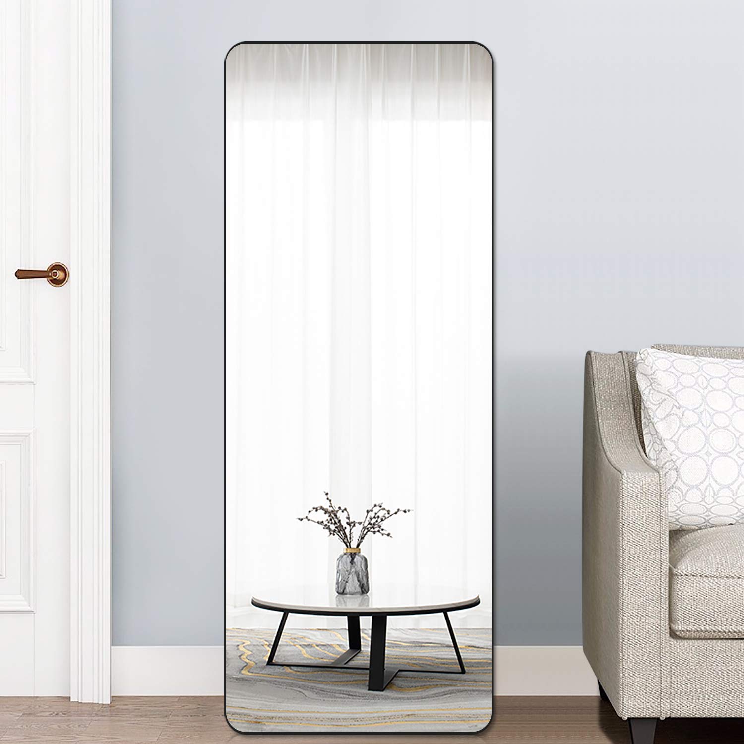 Buy PexFix Full Length Mirror Floor Mirror with Standing Holder 65"x22
