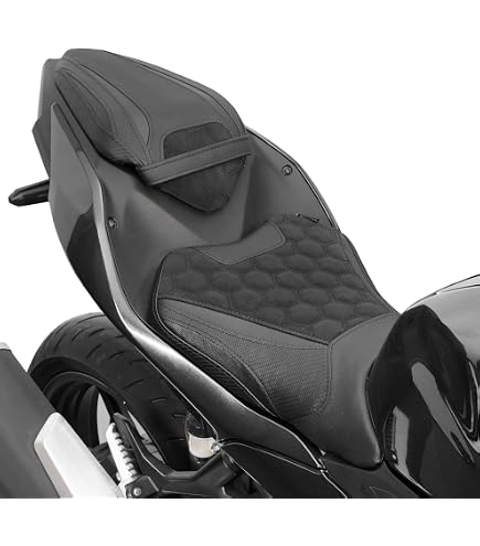 Amazon.com: ZXMOTO Motorcycle Rear Pillion Passenger Seat for 2009