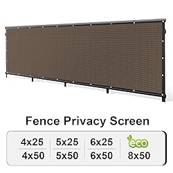 SUNLAX Privacy Fence Screen 8' x 38' Heavy Duty