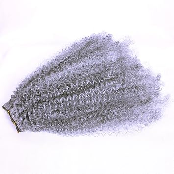 Amazon Com Furice Afro Kinky Curly Weft Human Hair Weave Bulk
