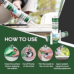 RVGUARD RV Roof Sealant, Self-Leveling Lap