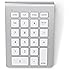 Satechi Aluminum Bluetooth Wireless Keypad Number Pad Keyboard for iMac Macbook Laptop Desktop PC Computer Compatible with Windows & OS X System