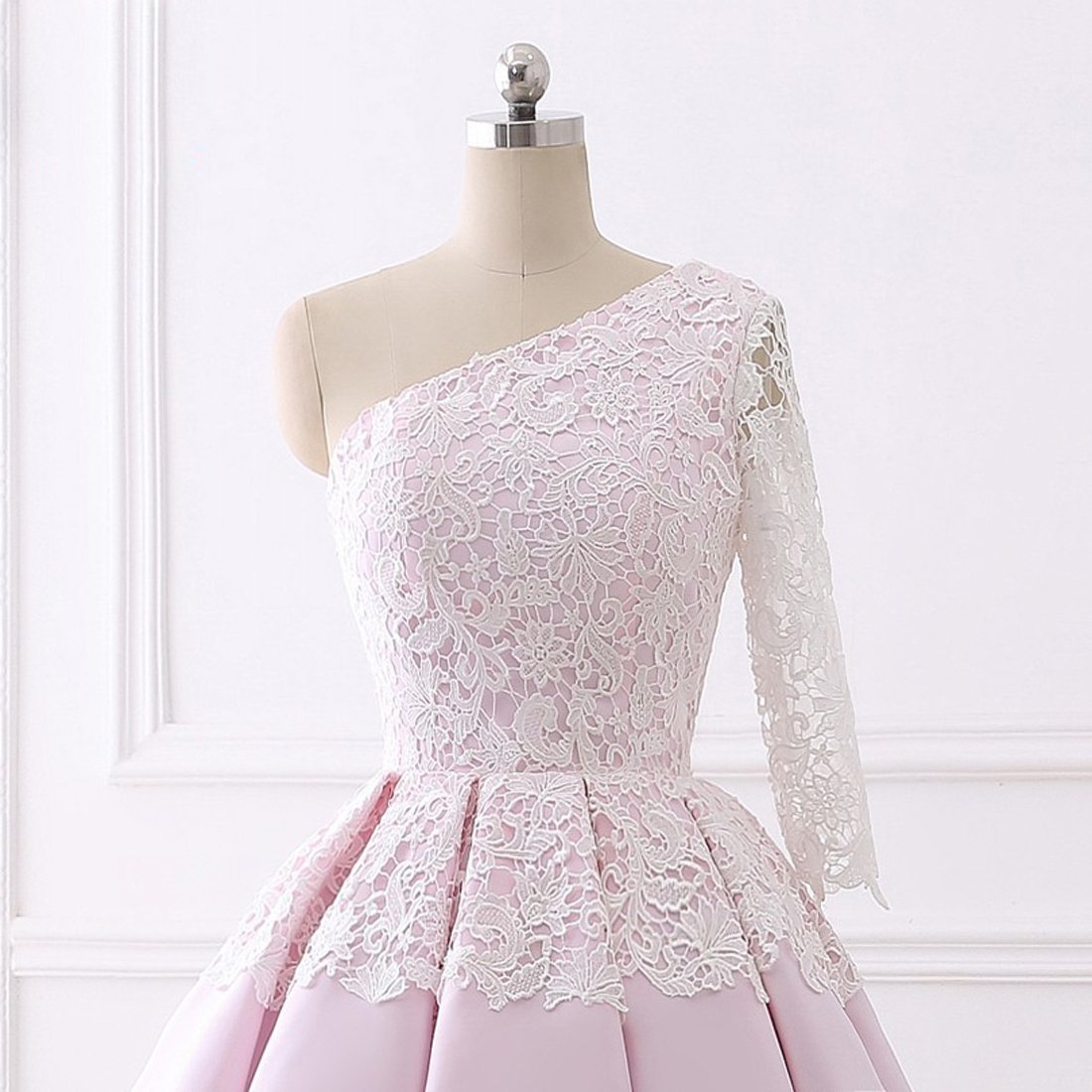 one sleeve homecoming dresses