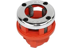 TEXALAN Ratchet Pipe Threader Kit Replacement 1-inch Dies, Compatible Kit, Ideal for Galvanized & Iron Pipes, Not for Stainless Steel