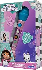 Lexibook Gabby’s Dollhouse Lighting Microphone with Speaker Pink/Blue MIC80GDH view 5