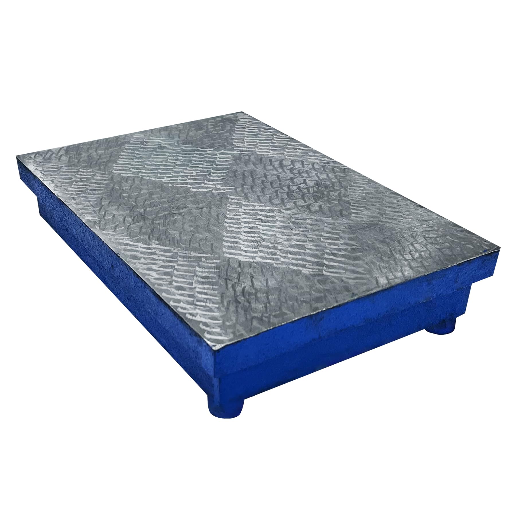 Photo 1 of Generic Cast Iron Platform for Testing,Scribing and Assembly,Surface Scraping Processing.Cast Iron Test Bench,Accuracy Grade 1,200x300mm,for Factory,Workshop and Repair Shop, Blue