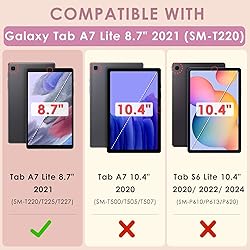 DETUOSI Leather Case for Samsung Galaxy Tab A7 Lite