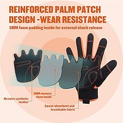 HANDLANDY Touchscreen Work Gloves for Men and