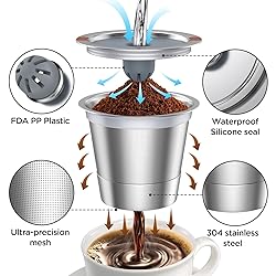 Reusable K Cups and Coffee Pods,Universal Stainless