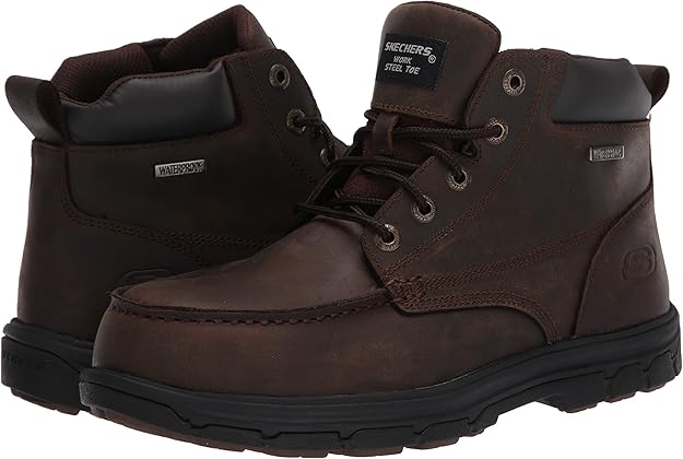 skechers work boots amazon