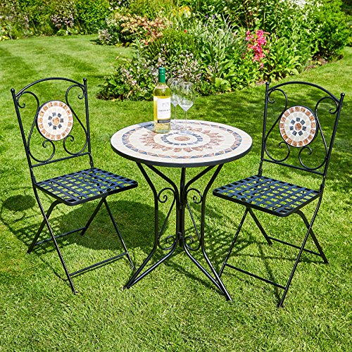 Home Source Mosaic Bistro Set Astonshedsuk