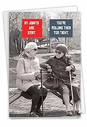 NobleWorks Funny Birthday Greeting Card with 5 x 7