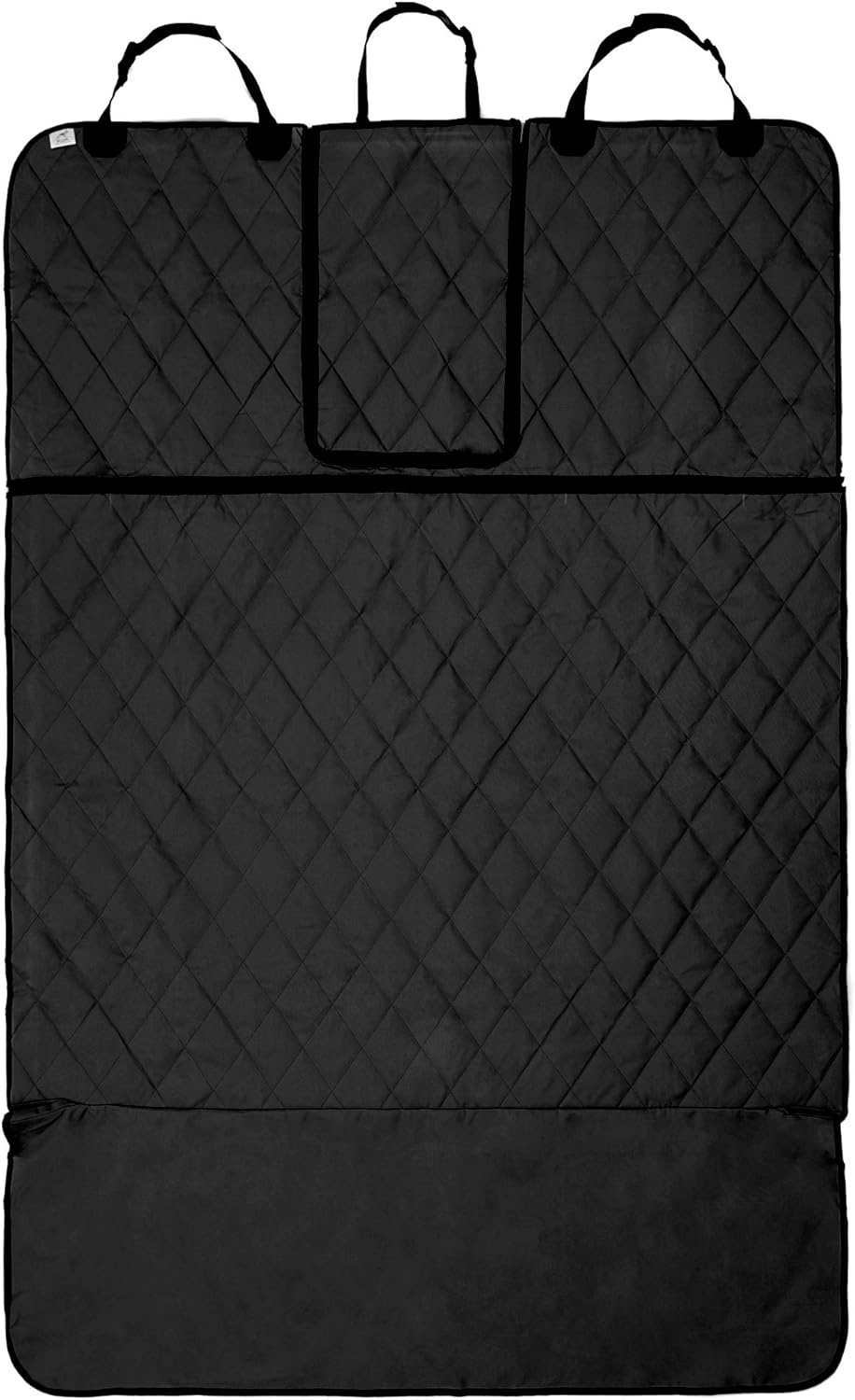 Plush Paws Waterproof Cargo Liner with Bumper and Side Panels, Large (Black) : Pet Supplies