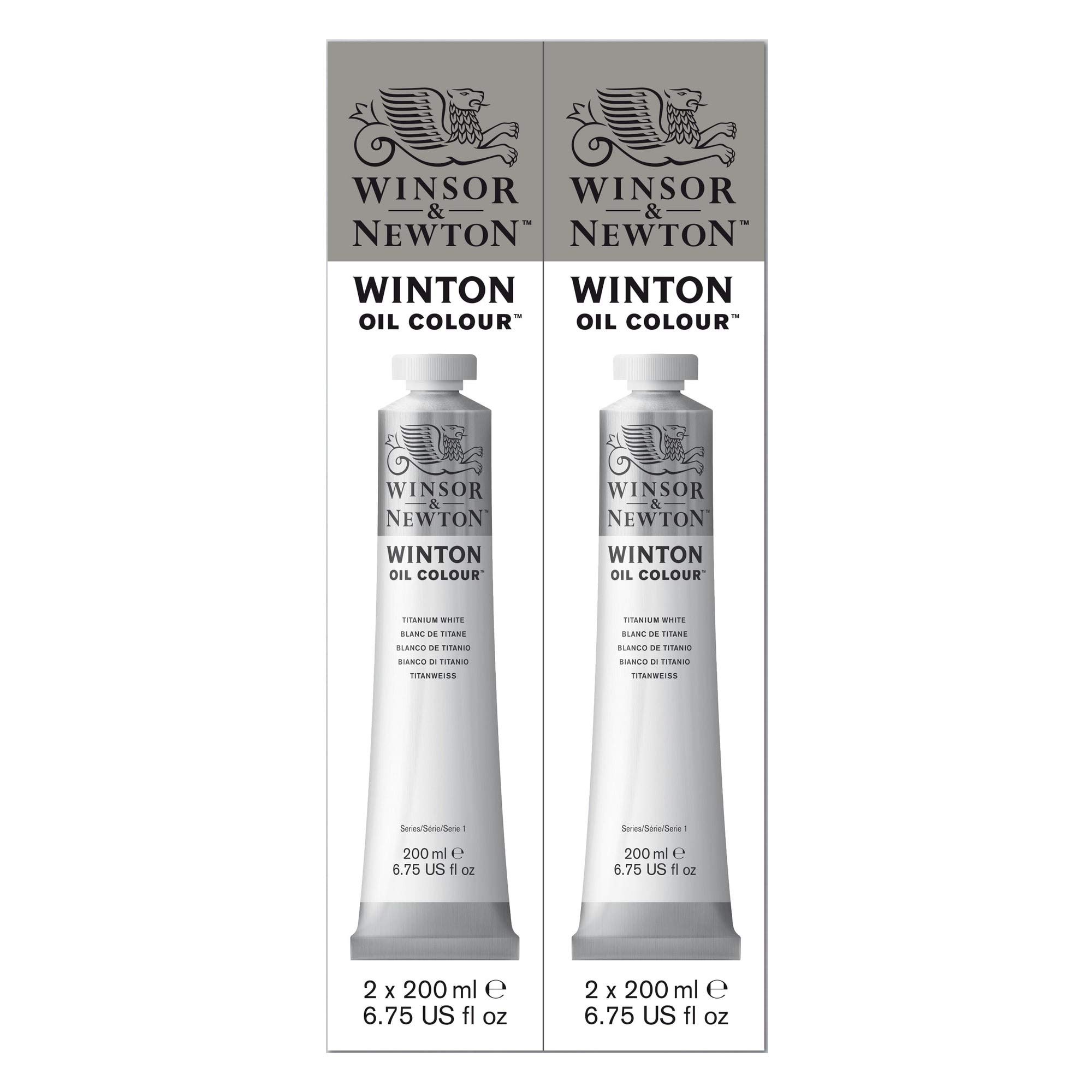 Winsor & Newton Winton Oil Colour Double Pack Cass Exclusive 200ml Titanium White