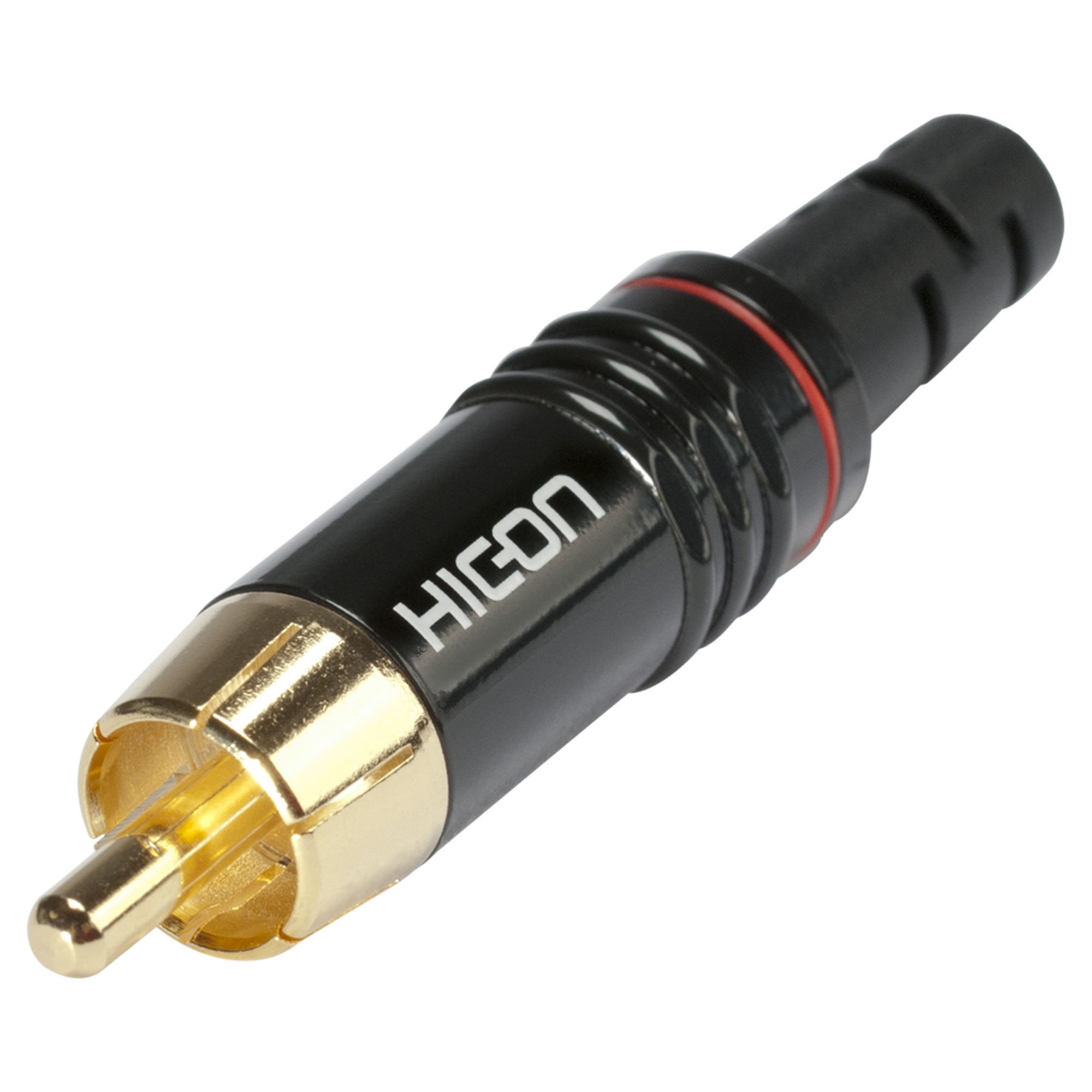 Hicon 30204058 Rca Plug Hi- cm06, Red