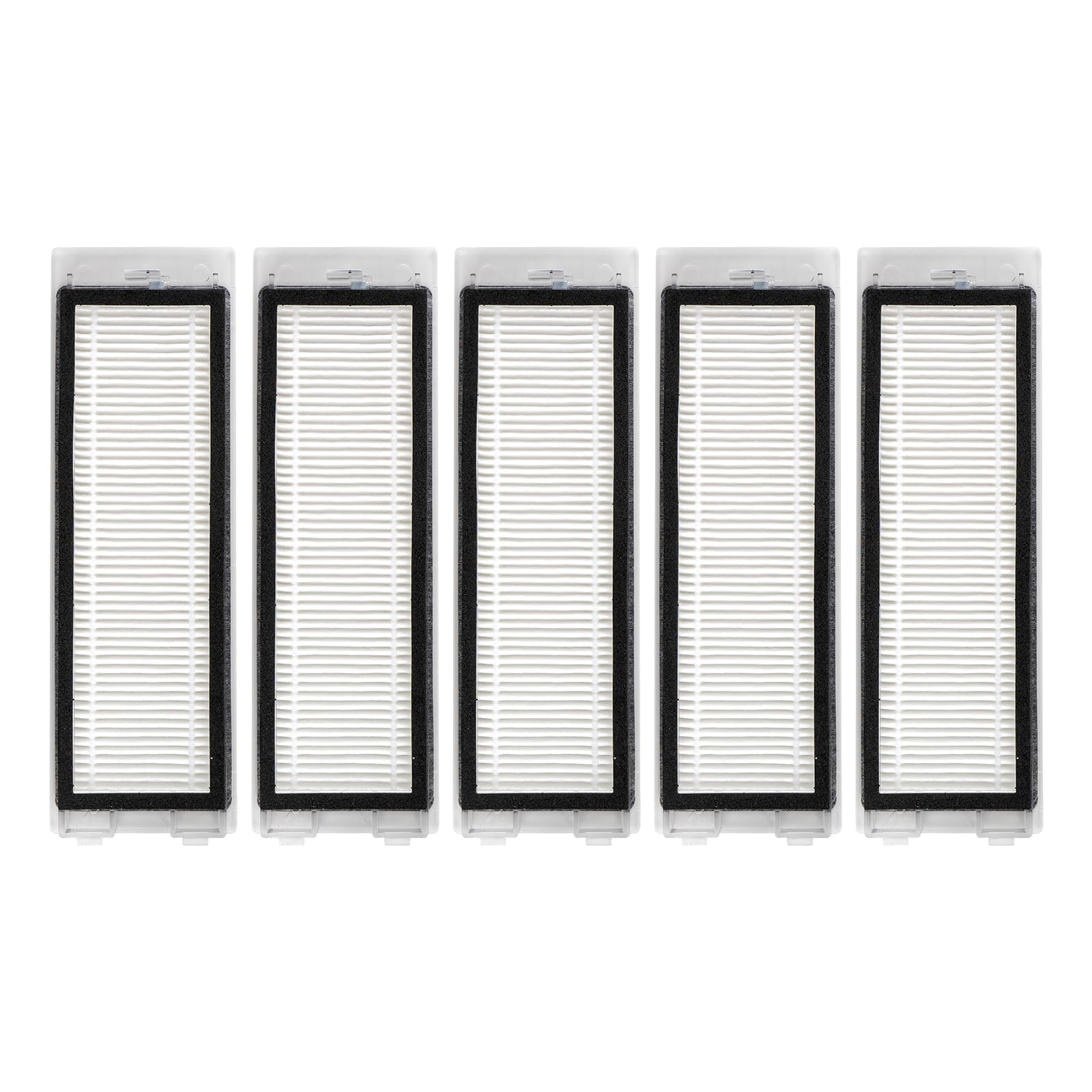 Photo 1 of (5 Pack) Q Revo Replacement HEPA Filter Compatible With Roborock Q Revo Robot Vacuum, Filters Accessories Kit, 5 Filters