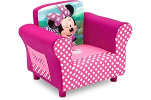 Delta Children Upholstered Chair, Disney Minnie Mouse