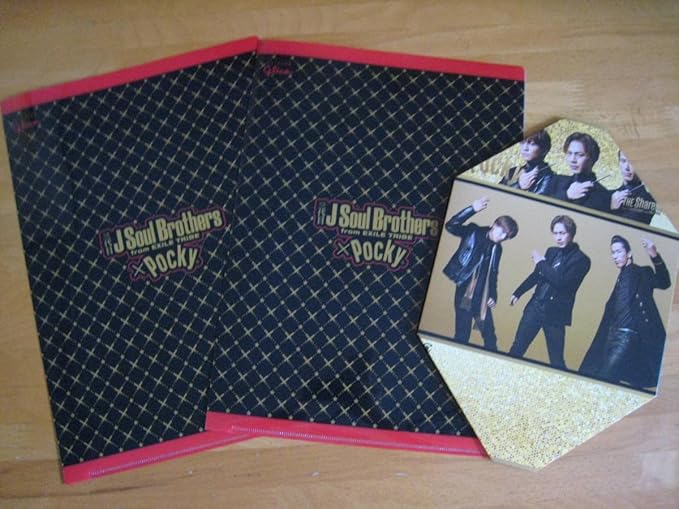 Amazon Co Jp ポッキー クリアファイル 陳列 箱 Box セット シェアハピ 登坂広臣 岩田剛典 小林直己 Exile グッズ 三代目jsb J Soul Brothers ホビー 通販