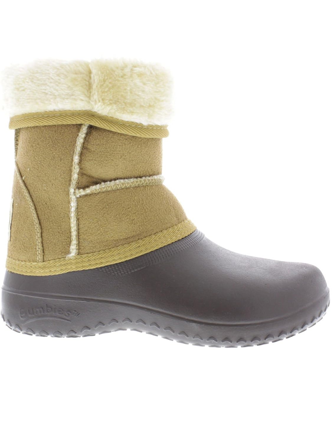 Gumbies Womens Gumboots Brown Ladies Winter Snow Boots Sizes 3 8 (8