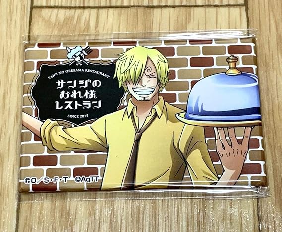 Amazon Co Jp 東京ワンピースタワー限定 One Piece 缶マグネット サンジ サンジのおれ様レストラン ホビー 通販