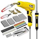 Allturn Plastic Welding Kit with Hot Cutting Tip, 3 in 1 Welder &amp; Repair | T2/T3 Welding Tip, 38 PCS Welding Rods, 800 PCS Staples, Patent No. D970324