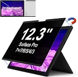 IPROKKO Privacy Screen for Surface Pro 7 Plus/7/6/5/4 12.3 inch Magnetic