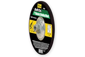 IVY Classic 41304 Swift Cut 7-Inch x 1/4-Inch x 5/8-Inch - 11 Threaded Arbor, Masonry Depressed Center Wheel With Hub for Grinders, 1-Piece