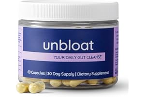 Unbloat Anti-Bloat Pills for Women - Effective Bloating Relief and Digestive Support Supplement, Enhances Gut Health, No Bloat Formula with Pre and Probiotics, Debloating Supplements - 60 Count