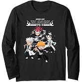 Bleach Super Group Chibi Fight Pose Anime Long Sleeve T-Shirt